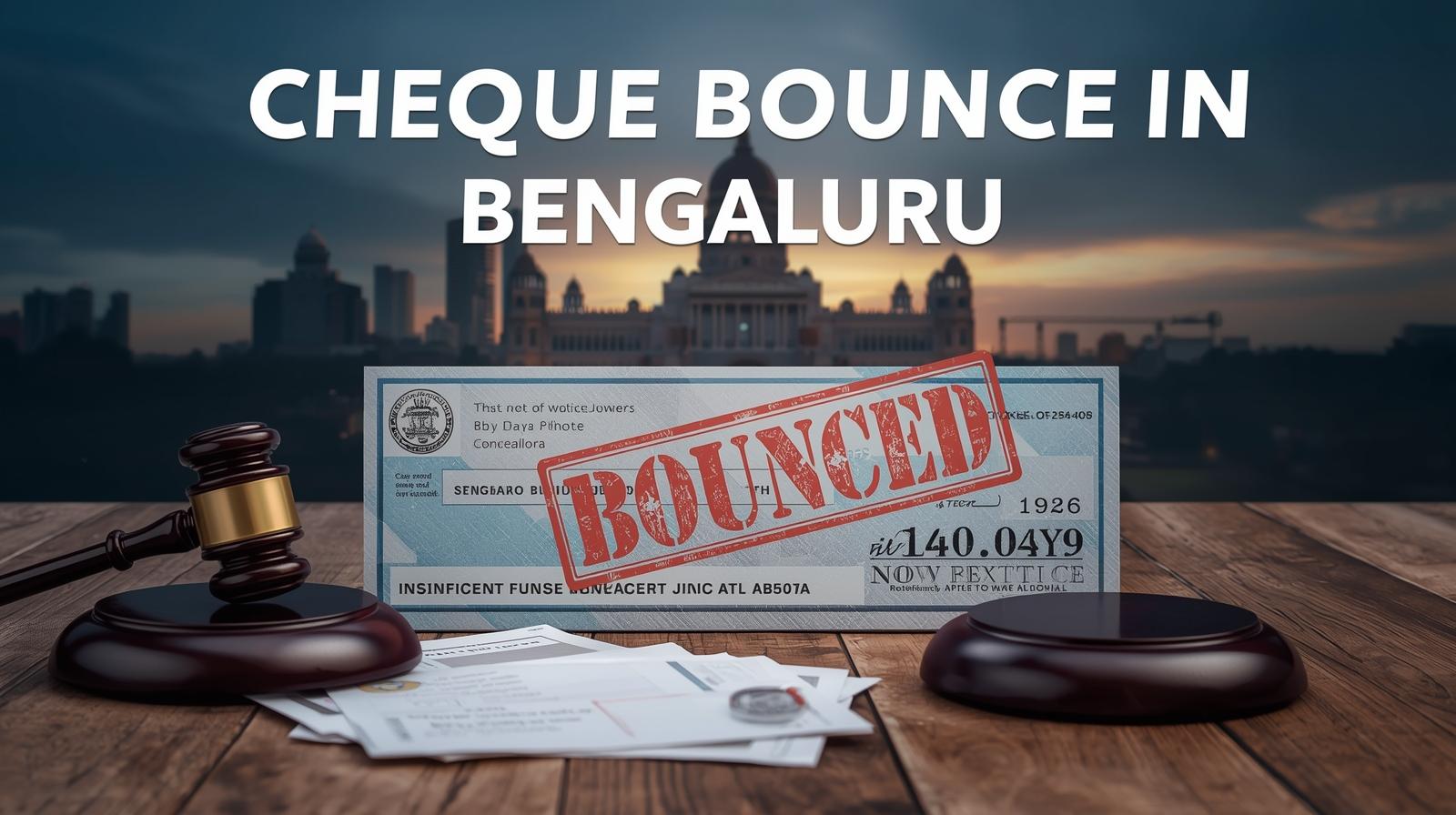 Cheque Bounce Bangalore - Legal Notice, Case Filing, Corporate LawShield